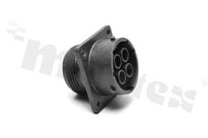 Standard Connector circular; RCP SQ FL 4 pins; SZ 16 SCKT SEAL