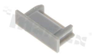 NPROFILE-E-S-G0, zaślepka do profilu aluminiowego ALU2 (niski), RoHS