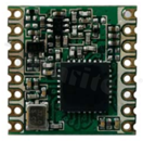 Moduł; LoRa/ISM; transceiver; 868MHz; +20dBm; -148dBm; SPI; FSK/GFSK/MSK/GMSK/LoRa/OOK; 1.8-3.7V; SMD