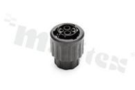 Standard Connector circular; male; straight; plug; end cap Sz 12 3 p