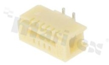 Złącze Non-ZIF do PCB; w rastrze 1.00mm; 4-stykowe; montaż: SMD; pionowe