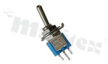 Przełącznik dźwigniowy; 2-pozycyjny; ON-ON; 8.2 x 5.2mm; konektory SPDT; dźwignia okrągła metalowa; 3A/125V