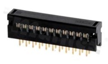 Złącze kablowe do PCB; w rastrze 2.54mm; 22-stykowe; do przewodu wstążkowego AWG#26-#28