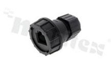 Casing Plug RJ45; strain relief; latch; IP67