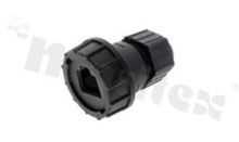 Casing Plug RJ45; strain relief; latch; IP67