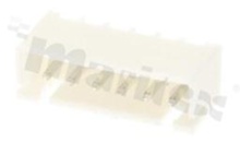 Header for PCB; pitch 2.50mm; 6-contacts; THT; male; top entry; 250V/3A