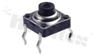 Tact Switch; SMD; dimensions: 7.2x7.2; h=9.0mm; waterproof; operating force 160gf; button: round