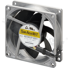 Fan; wide temperature range; DC; 12VDC; 80x80x25mm; 1.86m3/min; 46.0dB.