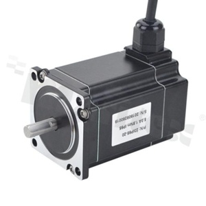 Motor; Waterproof Stepper; bipolar; step angle 1.8 deg.; holding torque 2.0Nm; 5A; 0.44ohm; 1.8mH; 4 leads; 57.15x57.15x85.8mm