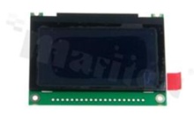 Wyświetlacz LGM OLED; LCD graficzny; 2.7"; 128x64 pixels; illumination colour green; 20-pin goldpin connector; active area 55.02x13.1mm; FPC to ZIF connector, 24 pins