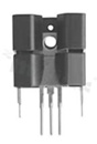 Radiator; TO-220; 8.10x18.30x20.00mm; czarny; anodowane aluminium; RoHS.