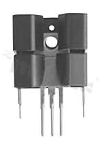 Heatsink; TO-220; 8.10x18.30x20.00mm; black; anodized aluminium; RoHS.