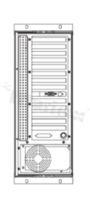 tylna blaszka do obudowy  AX61400WB, 72614000100E
