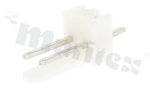 Złącze Kablowe do PCB; w rastrze 2.54mm; 2-stykowe; montaż THT; męskie; pionowe; 250V/3A
