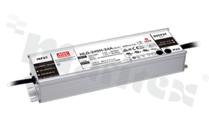 Zasilacz impulsowy; LED; z opcją ściemniania; 240W; 20V; 12A; 90-305 VAC; 127-431 VDC; IP65