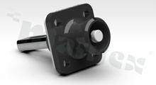 Connector power heavy duty power; 8.0mm; socket; 60 keyway; black