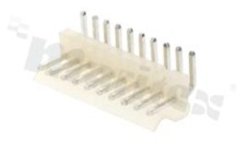 Header for PCB; pitch 3.96mm; 10-contacts; THT; male; side entry; 250V/7A