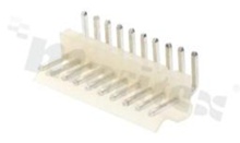 Header for PCB; pitch 3.96mm; 10-contacts; THT; male; side entry; 250V/7A