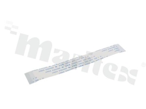 Flexible Flat Cable; 0.50mm pitch; 30 conductors; type C (same stripping side at both ends); L=110mm; U=60V; oper.temper. 80deg. C, UL20624