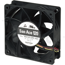 Fan; DC; 48VDC; 120x120x38mm; 6.35m3/min; 64.0dB.