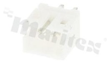 Header for PCB; pitch 2.00mm; 2-contacts; THT; male; top entry; 100V/2A