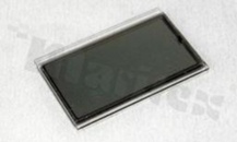 Wyświetlacz LCD; alfanumeryczny; 7,5-cyfrowy; TN; pozytywowy; wyprowadzenie typu zebra; ekran 34x21x2mm