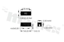 Kontaktron ultra-miniaturowy plastikowy RS-R5-S, Zakres: 7-12AT, Prąd przełączania: 0,35A(max), Wymiary: 6,5x2,5mm, Montaż: J-Lead SMD