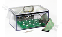 Test Chamber with ventilator for testing gas sensors