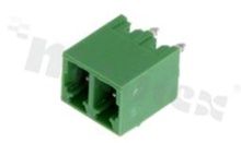 Listwa zaciskowa rozłączalna; w rastrze 3.81mm; 2-torowa; męska; pionowa; zabudowana; UL 300V/8A; TUV:250V/7A