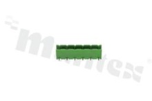 Listwa zaciskowa rozłączalna; w rastrze 7.50mm; 06-torowa; męska; kątowa; otwarta; UL 300V/15A