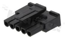 Crimp terminal housing; pitch 3.00mm; 5-contacts; female; applicable wire AWG#20-24; 250V/5A