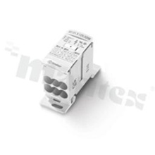 Złączka na szyne Din;blok rozdzielczy;jednobiegunowy; 2x35mm2/ 6x16mm2; 1000 VAC/1500 VDC; 125A