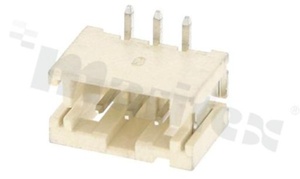 Złącze Kablowe do PCB; w rastrze 2.00mm; 3-stykowe; montaż SMD; męskie; pionowe; 250V/2A