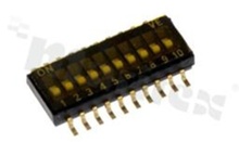 Przełącznik DIP Switch; SMD; 10-sekcyjny; raster 1.27mm