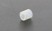 Tulejka dystansowa; plastikowa; okrągła; przelotowa bez gwintu; średnica zewnętrzna 5.0mm; średnica wewnętrzna 3.2mm; wysokość 5.0mm