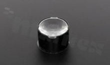 Lens for LED high power; angle: Oval 9 x 41 degrees FWHM; Number of LEDs: 1; Dimensions: round 22mm; Height: 14.7mm; meterial: PMMA; PC; Fastening: tape