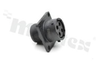 Standard Connector circular; RCP SQ FL 4 pins; SZ 12 SCKT SEAL