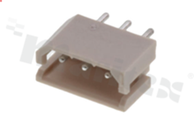 Header for PCB; pitch 2.5mm; 3-contacts; THT; male; top entry; 250V/3A