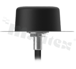 Antenna; combo; cylinder; 5G/GNSS; 600-6000MHz; 6.1dBi; VSWR<9.1; linear/RHCP; omni-directional/directional; RG405/RG174; 0.3m/0.3m; SMA; screw; fi103.5x42.5mm; IP67/IP69K