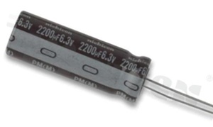 Kondensator elektrolityczny; 220uF; 16V; 105st.C; 8x11.5 r=3.5mm; 20%; 3000h
