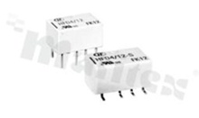 Electromagnetic relay; contact rating current 2A coil voltage 24VDC; changeover contact (2C); coil power 200mW; 2A/30VDC; 0;5/125VAC/; assembly: SMD