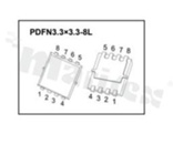 Tranzystor: N-MOSFET; unipolarny; 30V; 35A; 5.2mohm;25W; -55+150 st.C; SMD; PDFN3.3×3.3-8L; AEC-Q101