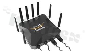 Industrial 5G router; embedded modem HSPA+/LTE Cat.20/5G NR; Wi-Fi 802.11 b/g/n/ac; 4x 10/100/1000Base-T(X) RJ45 ports; GPS (optional); SIM slot; operating temperature -35+75 deg.C; power supply 5...36VDC; DIN