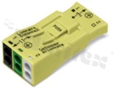 Lighting multiplug; 3-pole; 4.00mm2; yellow
