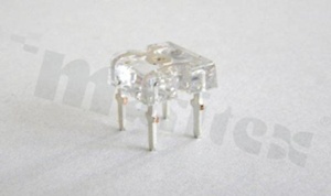 LED Indicator; THT; 5mm super flux; red; 624nm; 200mcd/20mA; 1.8-2.4V; water clear; 110 degrees