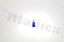Wire pin terminal; O: 1.9mm; 1.5-2.5mm2; crimped; insulated; for cable; blue; Imax = 27A; H:10mm; L=23mm