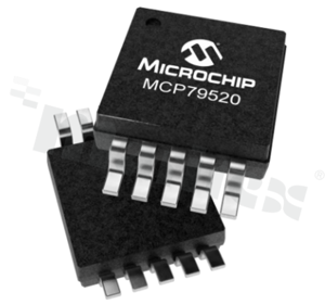 Zegar czasu rzeczywistego; MICROCHIP; MCP79520-I/MS; Clock; 1.8 V - 3.6 V; 64 B; HH:MM:SS:hh
