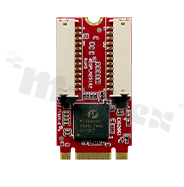 Expansion board M.2 -> dual isolated GbE LAN; oper. temperature: 0+70 deg.C