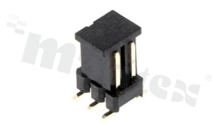 Pin Header; pitch 2.54mm; 2x3 pins; assembly: SMD; male; straight; double row