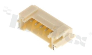 Złącze Kablowe do PCB; w rastrze 2.00mm; 6-stykowe; montaż SMD; męskie; poziome; 125V/2A